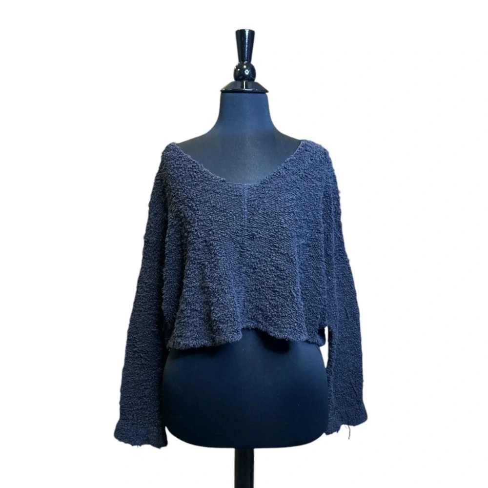 Free People Popcorn Pullover Sweater